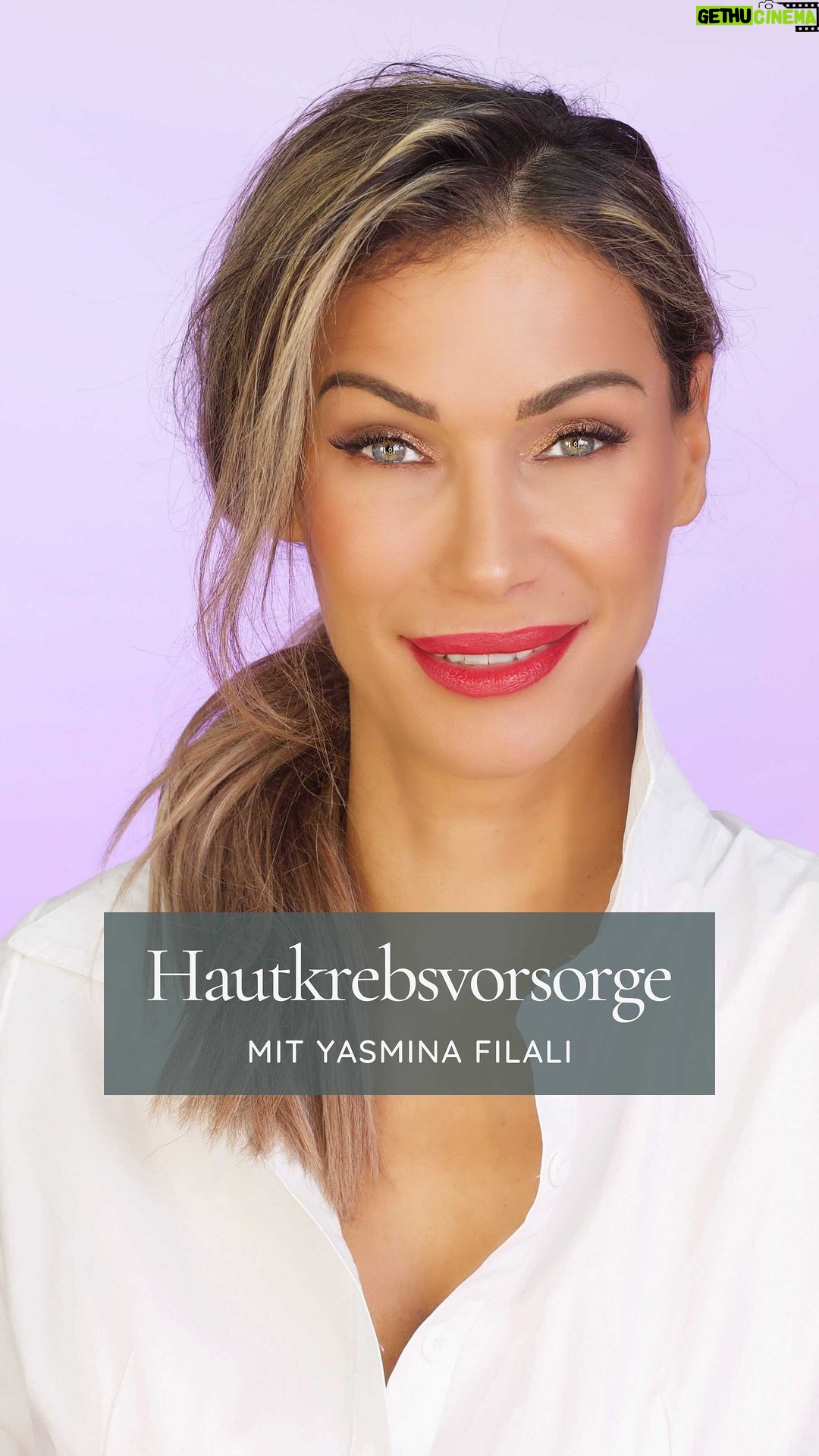 Yasmina Filali Instagram - HAUTKREBSVORSORGE Ein Thema welches uns alle interessiert. Die Haut ist unser grösstes Organ. Gleichzeitig ist die Hautkrebsvorsorge-Untersuchung eine der am einfachsten durchzuführenden Untersuchungen. Zum Vorsorge-Screening gehören: ✔️Anamnese ✔️Visuelle Inspektion von Haut und Schleimhaut ✔️ Auflichtmikroskopische Untersuchung ✔️ Videodermatoskopie ✔️ Beratung und Dokumentation Hast Du in den letzten 2 Jahren eine Hautkrebsvorsorgeuntersuchung durchführen lassen? . . . @yasminafilali_official #hautkrebsvorsorge #vorsorgeuntersuchung #hautcheck #hautarzt #dermatologie #gesundehaut #skincare