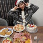 Yasuda Momone Instagram - . 1日早いクリパ〜🥂✨💓 #クリスマス #クリスマスディナー