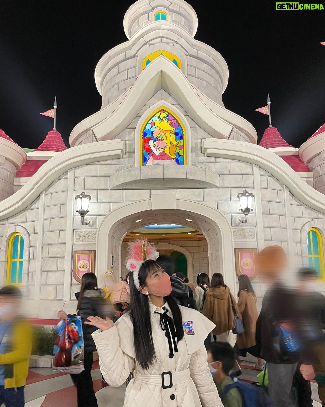 Yasuda Momone Instagram - . もものお家🍑! ただいま!!! #ユニバーサルスタジオジャパン #usj #ピーチ姫 #ピーチ城 #マリオ