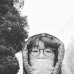 Yasuko Mitsuura Instagram - ヘトヘトになった学校帰り、雹（ひょう）が降ってきた。痛い。白いつぶつぶ見えるかしら？ 痛い。