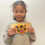 Yasuko Mitsuura Instagram - 手芸　子供部 お題　虎とお花 カナダの子供は、ヤスコさーん、ヤスコさーん、と言いながら、私に登ろうとします。可愛いです。人気者です。