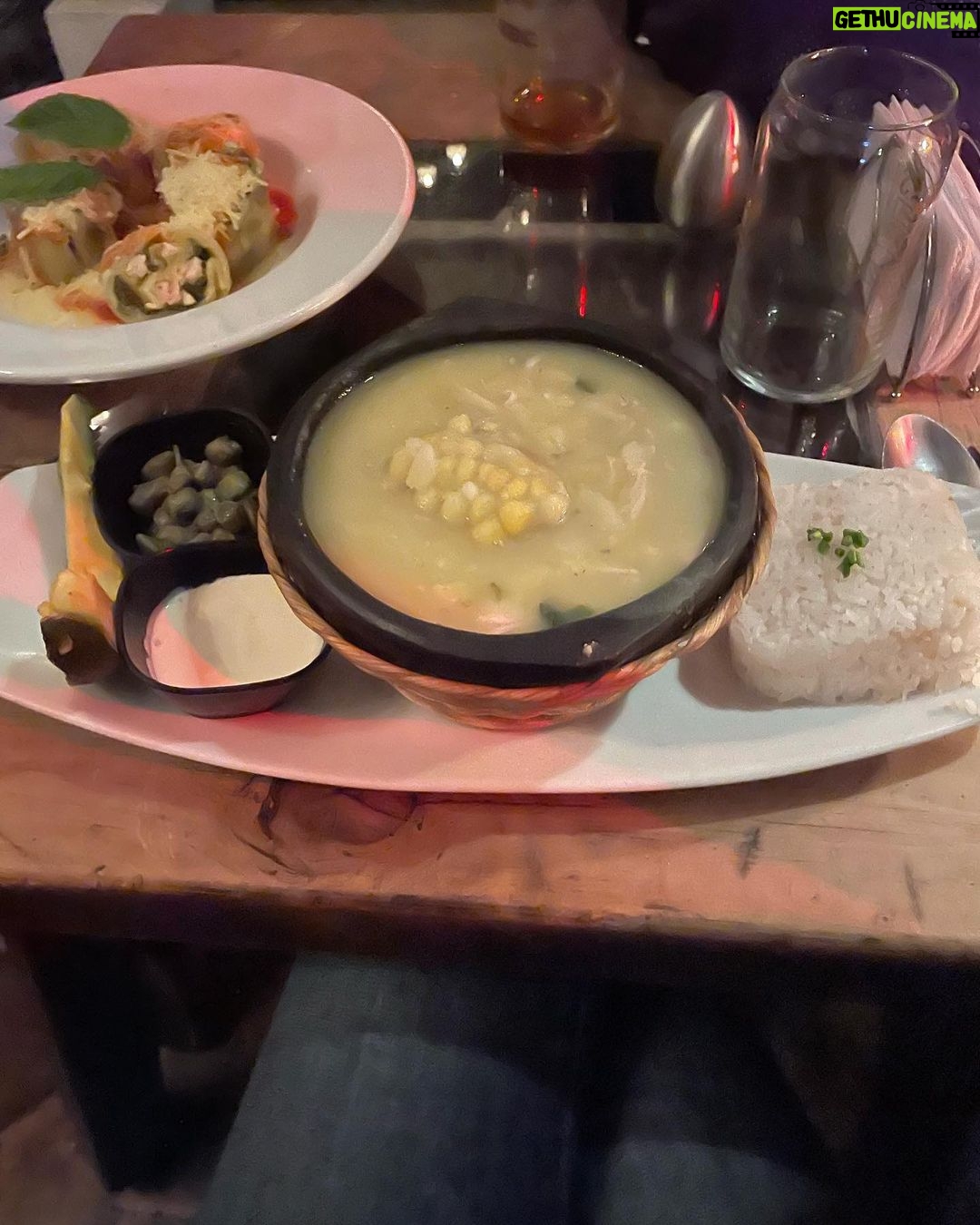 Yasuko Mitsuura Instagram - Delicious Colombian foods. I ate too much 😱