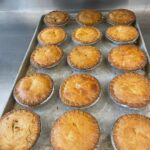 Yasuko Mitsuura Instagram - 学校で作ったやつ。の一部。 Ratatouille , Southern style pork pie , Lamb and duchess potato pie