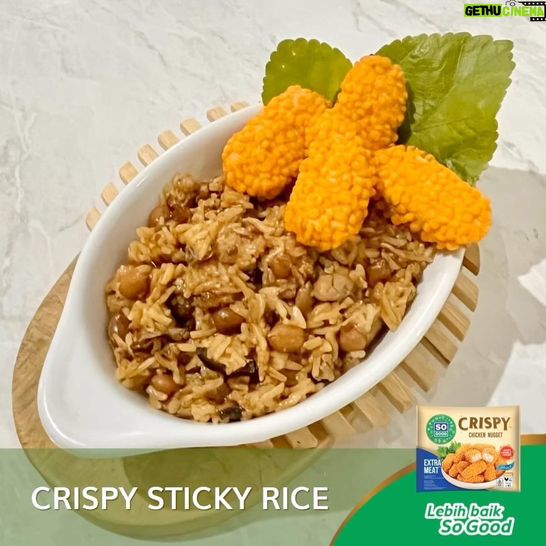 Yayan Ruhian Instagram - Hi Teman So Good, yuk cobain menu ala Chinese Food yang YUMMY & UNIK ini! Sticky Rice merupakan salah satu menu populer di Singapura yang disukai keluarga, rasanya yang gurih dan lezat. Sajikan menu Sticky Rice-mu dengan So Good Ayam Potong Paha Dada yang fresh dan So Good Crispy Chicken Nugget yang kriuk-kriuk, dijamin nagih π Yuk, recook resep Crispy Sticky Rice! π #ChickenNugget #NagetAyam #CrispyChickenNugget #NagetAyamKrispi #StickyRice #CrispyStickyRice #SoGood #LebihBaikSoGood #greget