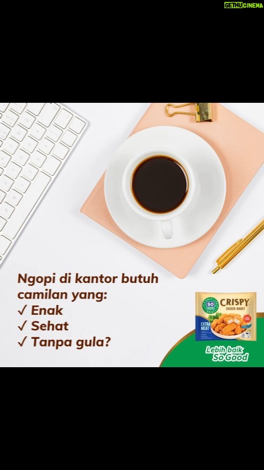 Yayan Ruhian Instagram - Butuh kopi dan camilan di jam-jam ngantuk? Yuk, cobain serunya kombinasi So Good Crispy Chicken Nugget yang gurih dan crispy dengan kopi kesukaanmu! Worth the try to boost your energy ππΌ #CrispyNugget #NagetKrispi #CrispyChickenNugget #NagetAyamKrispi #ChickenNugget #NagetAyam #BubbleCrumbs #CrispyBubbleCrumbs #Snack #Camilan #YayanRuhian #SoGood #LebihBaikSoGood