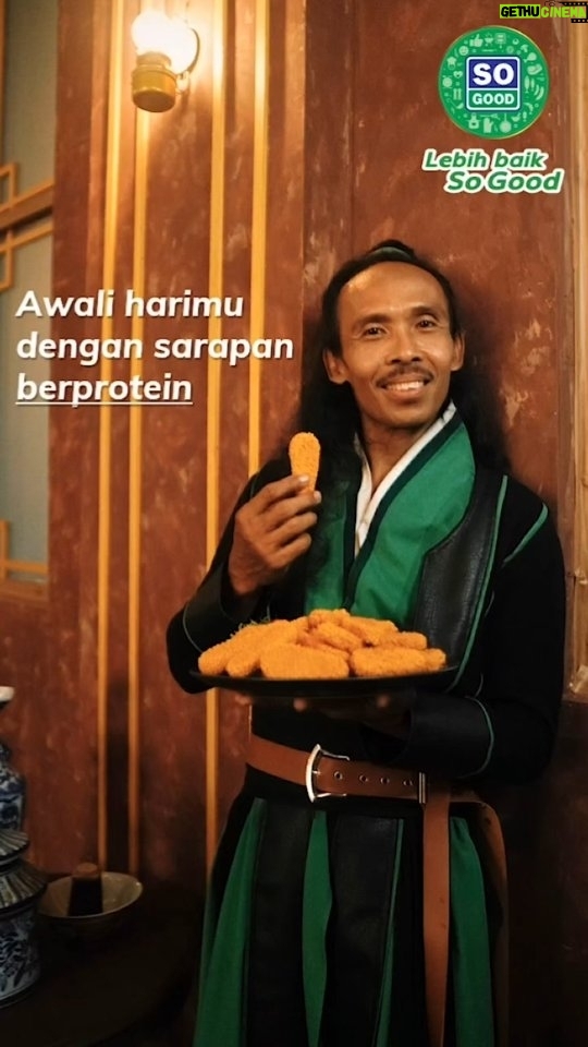 Yayan Ruhian Instagram - Siapa yang masih suka skip sarapan sebelum beraktivitas? ππ»ββοΈ Yuk, perbaiki gaya hidup dengan sarapan berprotein agar kamu lebih berenergi untuk menghadapi aktivitas sehari-hari. Sarapan andalan Pendekar Nugget yang praktis adalah So Good Crispy Nugget karena kandungan daging yang lebih banyak dan EXTRA MEATY. Kalau kamu? #CrispyNugget #NagetKrispi #CrispyChickenNugget #NagetAyamKrispi #ChickenNugget #NagetAyam #BubbleCrumbs #CrispyBubbleCrumbs #Breakfast #Sarapan #Protein #YayanRuhian #SoGood #LebihBaikSoGood