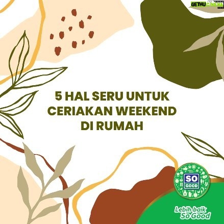 Yayan Ruhian Instagram - Weekend ini ngapain guys?? Buat kalian yg di rumah aja, yuk simak 5 hal seru berikut untuk ceriakan weekendmu! Apapun kegiatan weekendmu di rumah, jangan lupa seruin bareng So Good Crispy Chicken Nugget ✨ #CrispyNugget #NagetKrispi #CrispyChickenNugget #NagetAyamKrispi #ChickenNugget #NagetAyam #Weekend #Snack #YayanRuhian #SoGood #LebihBaikSoGood Image by Freepik