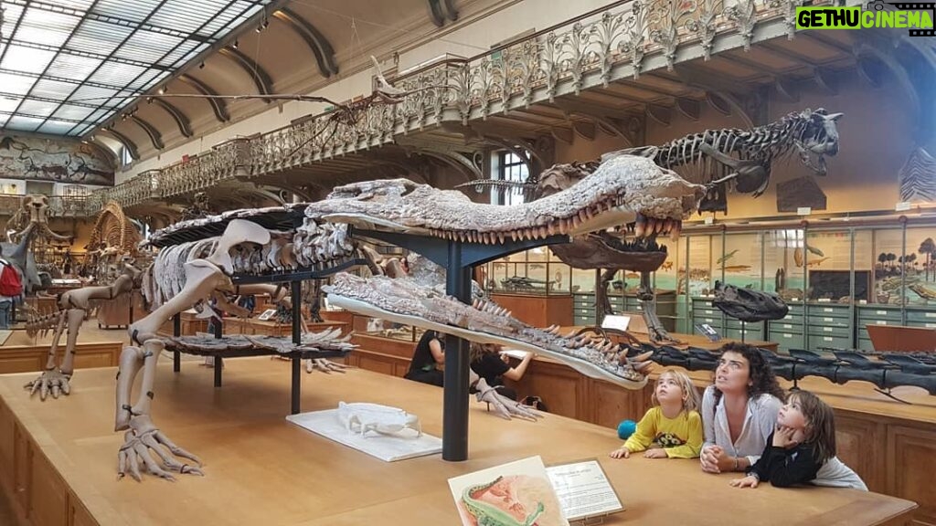 Yeşim Büber Instagram - Paris' te T- Rex sergisine denk geldik! Muséum national d'Histoire naturelle