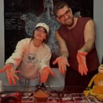 Yekaterina Varnava Instagram - Сережа и Катя у микрофона сами знаете где… 25 октября #бигнабрз #сережа_и_микрофон