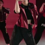 Yell Instagram – Red vibe dressed in @1milliondance 
#Choreography by @yell_yeri_kim 
.
#MyBag @official_g_i_dle 
@tiny.pretty.j @yuqisong.923 @noodle.zip @min.nicha @yeh.shaa_ 
.
🤍 @kina__na_ @chae_1on 🤍