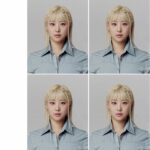 Yeojin Instagram - 사진 찍자마자 잃어버린건에 대하여🙄 언제나 이쁘게 만들어주시는 나의 금손 선생님들🥹🫶💋 💇‍♀️ @h_sr918 💜 💄 @e.nung.e 📸@backintheriver 🤍✨ #여진 #yeoiin #pic #증명사진
