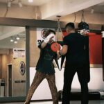 Yesung Instagram - Boxing after a long time. 🗿