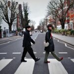 Yesung Instagram - Walking down Abbey Road with my brother. Abbey Road, London