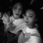 Yesung Instagram - With my cute little brother who is serious about music. 🎵