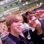 Yesung Instagram – Di tengah teriknya hari dan para penggemar yang bersemangat ~~ with nct brothers 😉 Jakarta, Indonesia