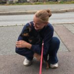 Ylva Bjørkaas Thedin Instagram – Meg, i forskjellige vinkler, men en hund