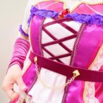 Yoko Hikasa Instagram - ピンクを着ています... すごく好きなネタになっちゃった笑 皆似合うよ〜ってたくさん コメントくれてほんとにありがと！ 2枚目は 私が全部の写真の中で1番好きな写真だよ✨ このスタイルドレスは思い入れがあるので、 最後の全員曲で着られて本当に嬉しかった。 細部も撮ってみたよ〜 結構ベロア多めなので暑いのよ。 #アイカツ #アイカツフレンズ #アイビリーブ #ピンクを着ています #足の紐の左右の長さが違ってるのはご愛嬌 #急いで着替えたんだよ