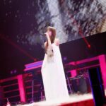 Yoko Hikasa Instagram - 🎤 ありがとう。 全てのキャラクター、 全ての人に救いがありますように。 #進撃の巨人 #attackfes #10th #thankyou Ｋアリーナ横浜