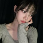 Yoo Ji-min Instagram - 라방전후👀