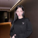 Yoo Ji-min Instagram - Hairhair🎀 @prada #pradafw24