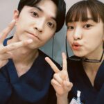Yoon Bo-ra Instagram - 돌담이 커졌다🤩🤩🤩 오늘도 낭만🫶🏼 🫶🏼Today is romantic🫶🏼