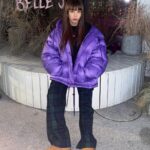 Yoon Bo-ra Instagram - 💜보라색이 더더 좋아지는 요즘💜 😈Violet-purple😈👾💟🙋🏻‍♀️👿🌂☂🟪️👩🏻‍🎤🧞🦄🟣