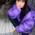 Yoon Bo-ra Instagram - 💜보라색이 더더 좋아지는 요즘💜 😈Violet-purple😈👾💟🙋🏻‍♀️👿🌂☂🟪️👩🏻‍🎤🧞🦄🟣