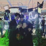 Yoon Ji-min Instagram - 전시회나들이 이제 우리보다 더 잘 즐기는 하이💕 . . 요즘 최애모자♡ 감사해요 @doucan_1 #스타크래프트더히든 #팀보타 #팀보타전시회 #용산데이트