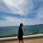 Yoon Ji-min Instagram - 다좋았던날💕 . . #하늘 #바다 #구름 #너 #그리고 #부산시립미술관 #이형구작가님