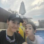 Yoon Ji-min Instagram - 정말 최선을 다해 놀았던 올 여름🤣 . . #enough #summer #👋