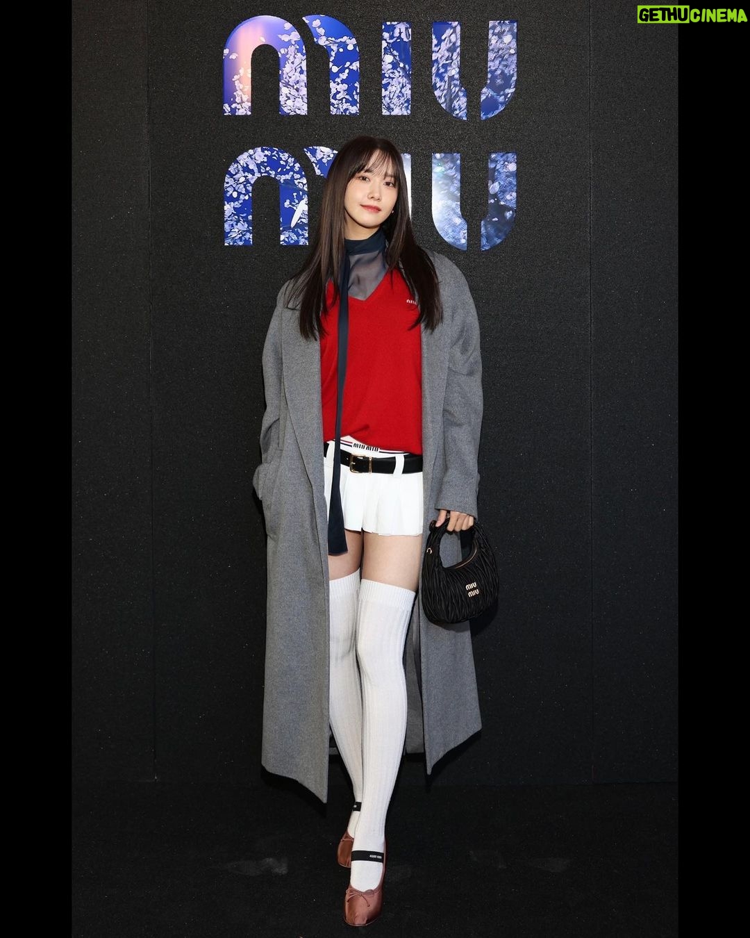 Yoona Instagram - in Paris❣️ #MiuMiuSS23 @miumiu