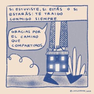 Yorokobu Instagram - @caosilustrado nos hace reflexionar sobre las rupturas de amistad. Los reencuentros y los desencuentros. 
Poco se habla de este tipo de duelos, ¿no crees?
