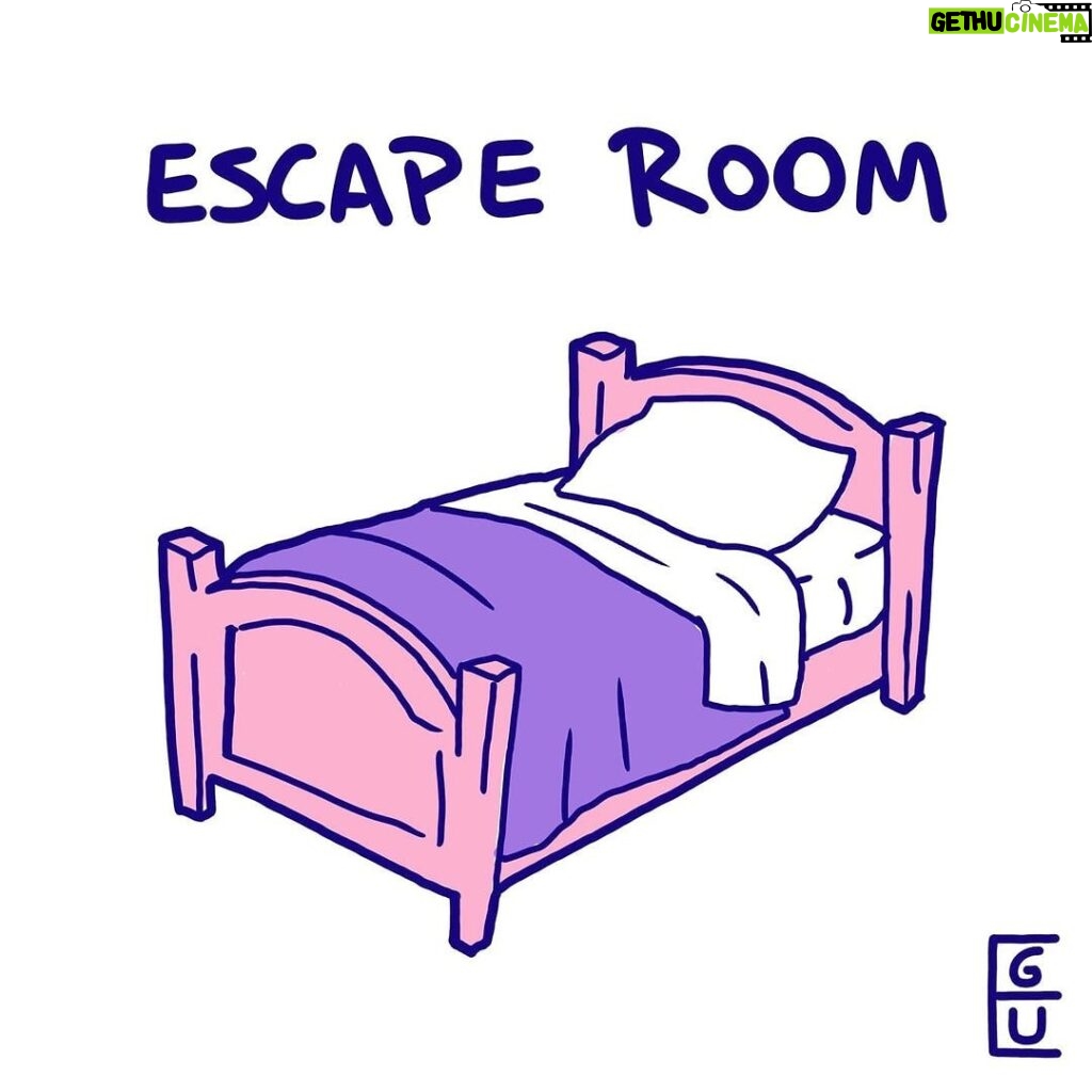 Yorokobu Instagram - Así lucía la cama esta mañana después de las vacaciones 😵‍💫 [Por @egucito] Escape Room