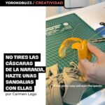 Yorokobu Instagram - Iba para logopeda, pero el diseño era algo que ya llevaba en vena desde su infancia. Ese interés por crear cosas y cierta inclinación por la comunicación, acabaron por llevarla a hacer unas prácticas de diseño gráfico en Reebok. Así fue como @nicolemclaughlin, nacida en Nueva Jersey, aunque ahora vive en Colorado, comenzó su carrera como diseñadora. McLauhglin crea sus piezas a partir de materiales desechados y reciclados. Lo suyo, en una palabra, es el upcycling. En las manos de McLaughlin, la monda de una naranja se convierte en una sandalia; las bolsas vacías de los Haribo dan forma a unos pantalones y si a un zapato se le ha roto el tacón, no pasa nada, se sustituye por una manzana o por un bote de conserva y listo para seguir usándose. Porque así debe ser el diseño para ella: funcional y divertido. Si quieres saber más sobre el trabajo de McLauhglin, puedes leer el artículo completo de Carmen Lago en yorokobu.es 📲👀