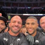 Youssef Zalal Instagram - Much love to my family and my supporters and the fans, I felt like I won the fight but the judges think otherwise see you guys soon 🇲🇦😈 #alhamdulillah #themoroccandevil #ufc San Diego, California