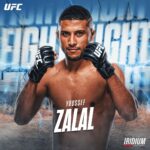 Youssef Zalal Instagram - 🚨 #TeamIridium hammer @themoroccandevil takes aim at his 4th @ufc victory at #UFCSanDiego 😈 #TheDarkside San Diego, California