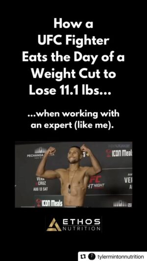 Youssef Zalal Instagram - This man is a legend the smoothest weight cut  I ever f****g had crazy, big thank you @tylermintonnutrition  hard part is done now time to carb up and go to work tomorrow LFG!!! 🇲🇦😈