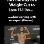 Youssef Zalal Instagram - This is how a fighter eats the day of a weight cut when things are done right! Watch this to see how I handled the weight cut diet for my guy @themoroccandevil. A couple of important things to notice here. First off, calories are not our concern. We’ve put the work in. We’ve lost body fat. Now, our goal is only to lose water. We only pull carbs down the last 3 days. Before that, Youssef was eating 250-300g of carbs all through camp, right up until Monday of fight week. Once we pull carbs back, we still want to provide enough calories for energy so we increase fat to make up the difference. We never stop drinking water. Ever. Even the final day of the cut, we are drinking water. We never stop eating. Food is fuel and we are preparing for battle. The final water loss process can be EXTREMELY dangerous if done incorrectly. I have 18 years of weight cut experience and have been researching, evolving, and practicing the entire time. I’ve also spent close to 8 years in school, learning the science behind nutrition and how to apply it for various goals. Do not try this at home and do not hire someone unqualified to help you. This is not a method to lose body fat. This is a method to make weight in a weight class sport. If you’re trying to lose body fat, this is not the way. Weight Loss & Fat Loss are not the same. - #ethosnutritioncoaching #tylermintonnutrition San Diego, California