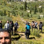 Youssef Zalal Instagram - 2022 Factory X backpacking trip! It was amazing, I learned so much from this trip and made so many memories. Here’s just one of them, I caught my first fresh water fish 🐠 😁 big shoutout to coach @coachmarcmontoya for setting this up. What an amazing experience 🙅🏽‍♂️🙅🏽‍♂️ Denver, Colorado