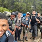 Youssef Zalal Instagram - 2022 Factory X backpacking trip! It was amazing, I learned so much from this trip and made so many memories. Here’s just one of them, I caught my first fresh water fish 🐠 😁 big shoutout to coach @coachmarcmontoya for setting this up. What an amazing experience 🙅🏽‍♂️🙅🏽‍♂️ Denver, Colorado
