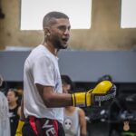 Youssef Zalal Instagram - Patience is bitter, but its fruit is sweet. @dakotafightgear . 🇲🇦😈 . 📸: @commentsfromthepeanutgallery Denver, Colorado