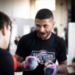 Youssef Zalal Instagram - I see you 🇲🇦😈 . 📸: @commentsfromthepeanutgallery Factory X Muay Thai / MMA / BJJ