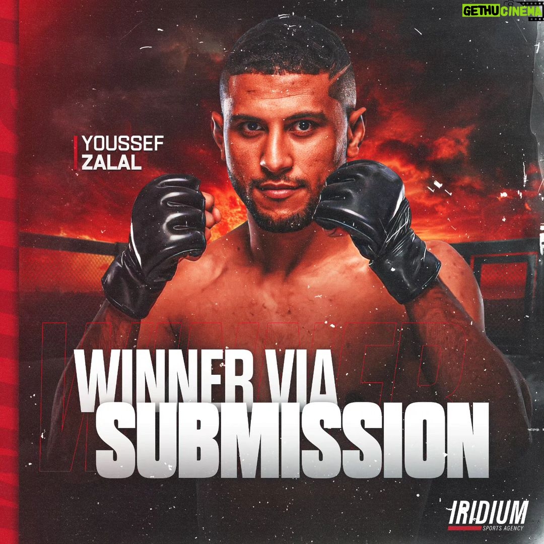 Youssef Zalal Instagram - 🚨 #TeamIridium beast @themoroccandevil has been on a warpath since leaving the @ufc & the destruction continued tonight at @sparta_s_e 👏🏽 #TheDarkside Superior, Colorado
