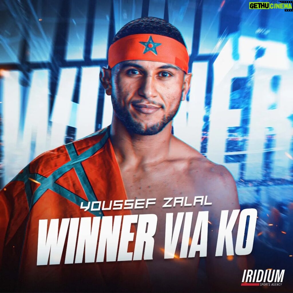 Youssef Zalal Instagram - 🚨 #TeamIridium ace @themoroccandevil is now 2-0 since leaving the @ufc after his KO victory at @sparta_s_e 💪🏾 #TheDarkside Aurora, Colorado