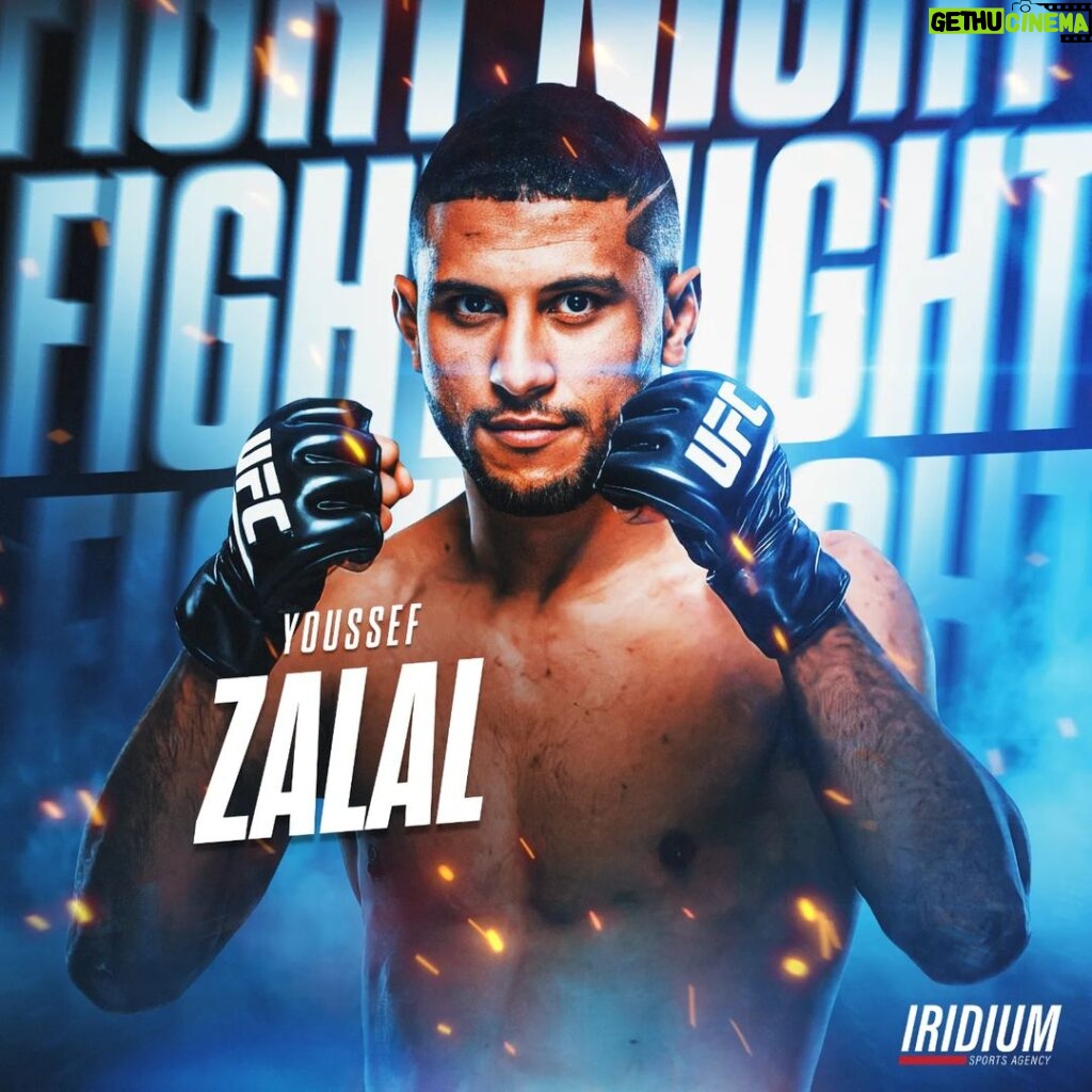 Youssef Zalal Instagram - 🚨 #TeamIridium stud @themoroccandevil tries to improve to 2-0 since leaving the @ufc with a 2nd straight KO at @sparta_s_e 👊🏽 #TheDarkside Aurora, Colorado
