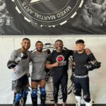 Youssef Zalal Instagram - #FBF It's crazy to think that 6 years ago we all fought in the same card and won. As I was ending my career this studs was about to blast off to the atmosphere with their careers. @broyval is fighting for @ufc flyweight championship, @el_guapo_mma is fighting in the Main Event in Shanghai, and @themoroccandevil (replaced injured Phil Gonzales) is making his way back to the UFC after winning the King of Sparta Tournament with ease! It's a beautiful moment to stand next next to these Kings again! #FlashbackFriday #LFA22 #ChocolateThunda #RawDawg #ElGuapo #MoroccanDevil #FactoryX #VictoryMMA #Flyweight #Championship #MainEvent #Shanghai #LFA #UFC #MMA Factory X Muay Thai / MMA / BJJ