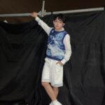 Yu-Jia Lin Instagram - 新年快樂🎉 明年讓我們繼續向前衝吧❤️💕 但我要說一句 好冷🥶🥶🥶 跨年場夢想成真了🔥 明年見嘍🤪 #新年快樂 #跨年 #林毓家 #家家 #acqua #源少年
