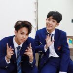 Yu-Jia Lin Instagram – 原子少年畢業了🎓
終究還是離不開你⋯(*¯︶¯*)
讓我們兩個在AcQUA繼續發光✨
希望大家持續支持我們！
#林毓家 #家家 #李秉諭 #貢丸 #原子少年 #AcQUA #水星