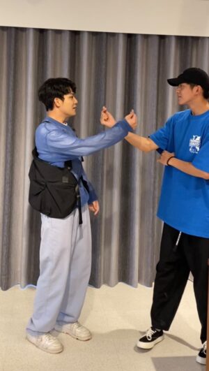 Yu-Jia Lin Instagram - 我們就是一次錄完嘿嘿
沒在跟你NG🤪
#林毓家 #家家 #林輝瑝 #Mmm…嗯