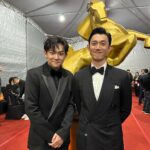 Yu-Jia Lin Instagram - 這次擔任金馬60的遞獎大使真的是太榮幸了💜 很感謝金馬給我這次機會🙏 讓我遇到了好多好多我的偶像！ 我會一直努力下去的！ 也謝謝彭千祐哥哥🙏 跟夏朧姊姊👍 一直叫我不要緊張🙏 你們都是最棒的🔥 我們一起像我們在紅毯說的繼續努力👊 金馬執委會 @goldenhorsefilmfestival提供 彩妝協力｜Vivi Makeup Studio @vvmmakeupstudio 髮型協力｜W+ Salon @w_plus_salon 造型協力｜wangliling @wangliling #林毓家 #家家 #金馬 #金馬獎 #金馬60 #遞獎大使